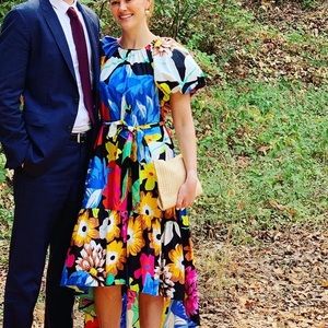 Christopher John Rogers - Floral Dress - Size Small